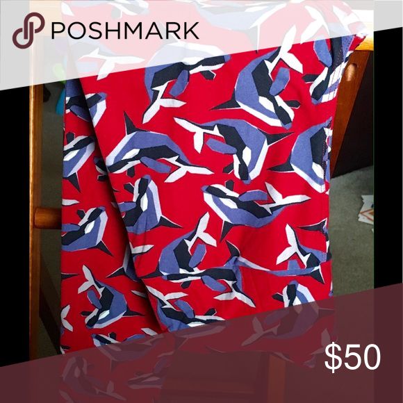 LuLaRoe KILLER WHALE One Size Leggings