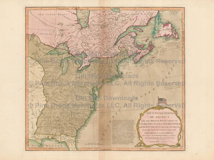 United States Old Map Laurie amp - 94cb5d1fd90b41fef895c9b6f672cd62 Old Maps Digital Image