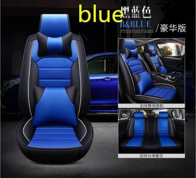Opt Brand Vinyl Leather 4pc Set Front Car Auto Seat Covers For Nissan Black White White Color 77153 Leather Car Seat Covers Custom Car Interior Seat Covers