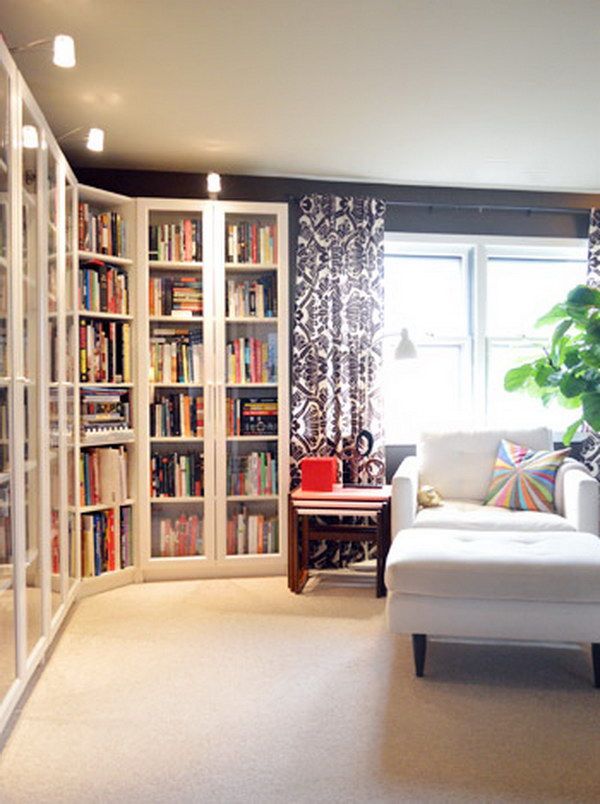 Best 25 Bookcase With Gl Doors Ideas On Pinterest Billy 30 Genius Ikea Billy Hacks For Your Inspiration