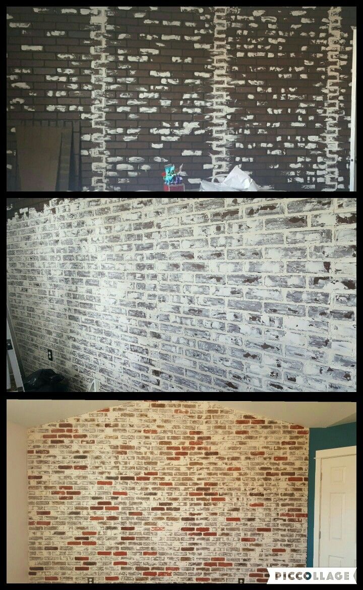Design Faux Brick Walls best 25 faux brick walls ideas on pinterest building a diy wall panels from lowes dry spackle and some chalk paint