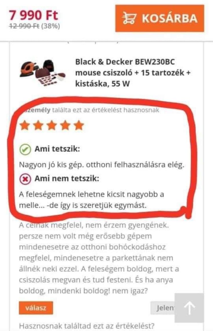megfelelnek a feleségem