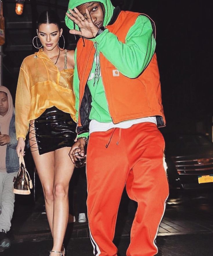 Kendall Jenner and Asap Rocky Fashion, Kendall jenner style, Kendall jenner outfits