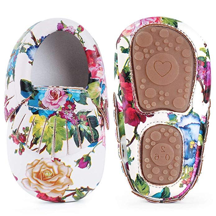Infant Baby Flowers Girls Sandals With Sound Soft-Soled Girls Shoes Sandals CA