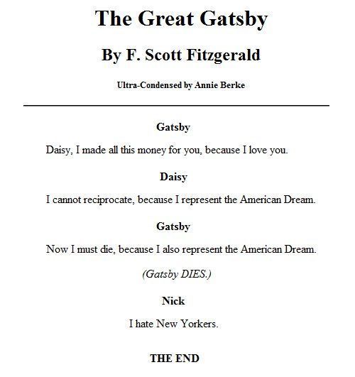 american dream essay great gatsby