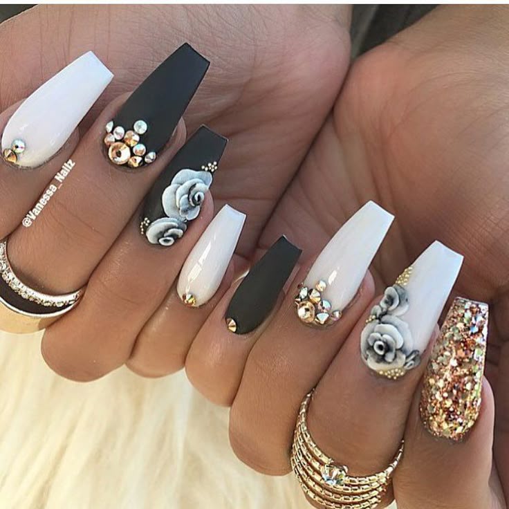 Best 25+ Coffin Nail Designs Ideas Only On Pinterest Holiday Nailed it - possible summer party nails - Best 25+ Coffin Nail Designs Ideas Only On Pinterest Holiday