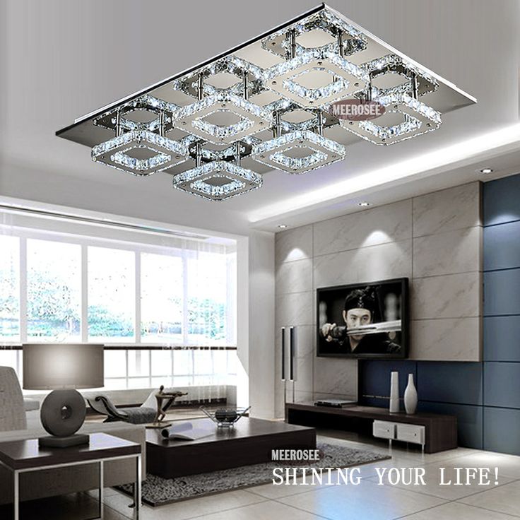 238 0us Modern Led Diamond Crystal Ceiling Light Fitting Lamp For Hallway Corridor Fast Flush Mount Socket Flood Lights Living Ceiling Lights Crystal Light, Modern Led Ceiling Lights Uk