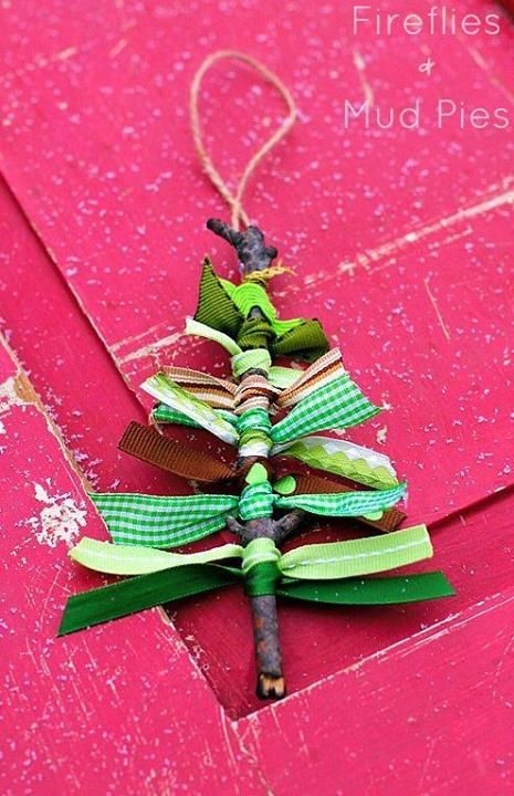 how to make a scrap ribbon christmas tree ornament ahhh christmas