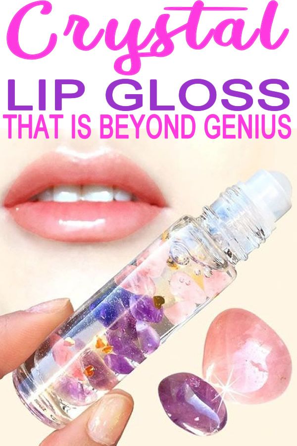 Diy Crystal Lip Gloss Crystal Lips Diy Lip Gloss Clear Lip Gloss