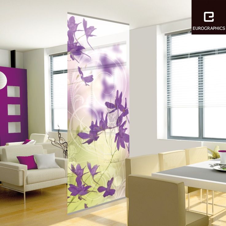 Wall Divider Ideas beautifully purple flower patterns decorative wall dividers for Wall Divider Ideas beautifully purple flower patterns decorative wall dividers for