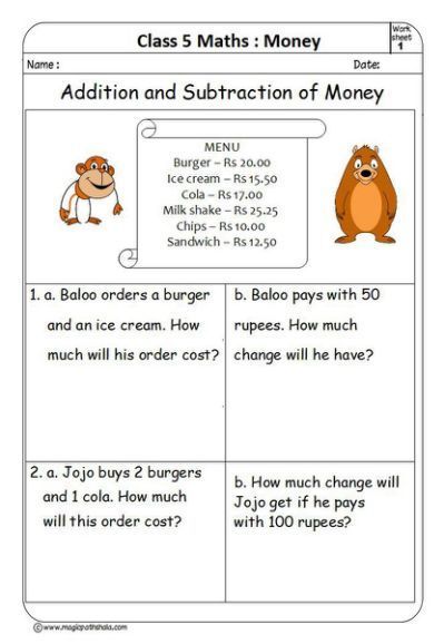 maths money worksheets rupees maths money rupees worksheets