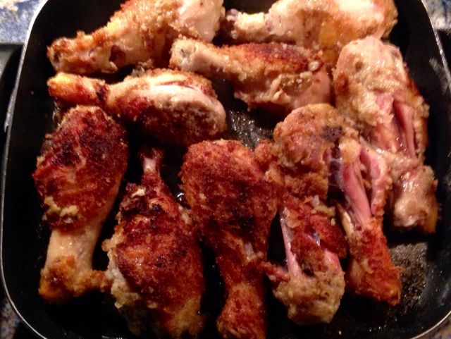 Fried Chicken Legs Done My Way! Recipe - Deep-fried.Food.com | Recipe