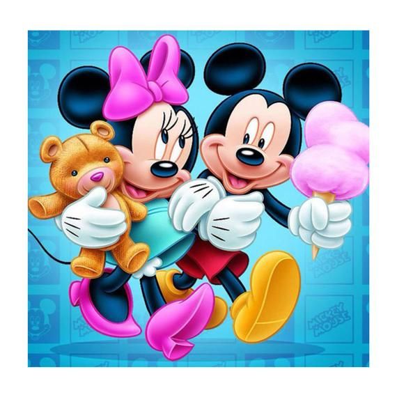 Disney Mickey And Jenny Diamond Painting Kit In 2021 Mickey Mouse Wallpaper Mickey Mouse Images Mickey Mouse Tattoos
