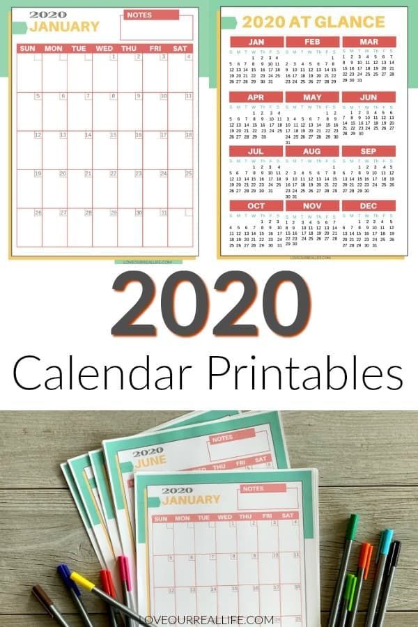 free printable 2020 calendars calendar family calendar free printable january 2020 calendar