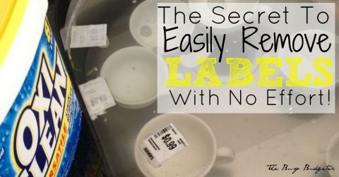 How to Remove Labels with No Effort! (With images) | Remove labels, Cleaning hacks, Cleaning