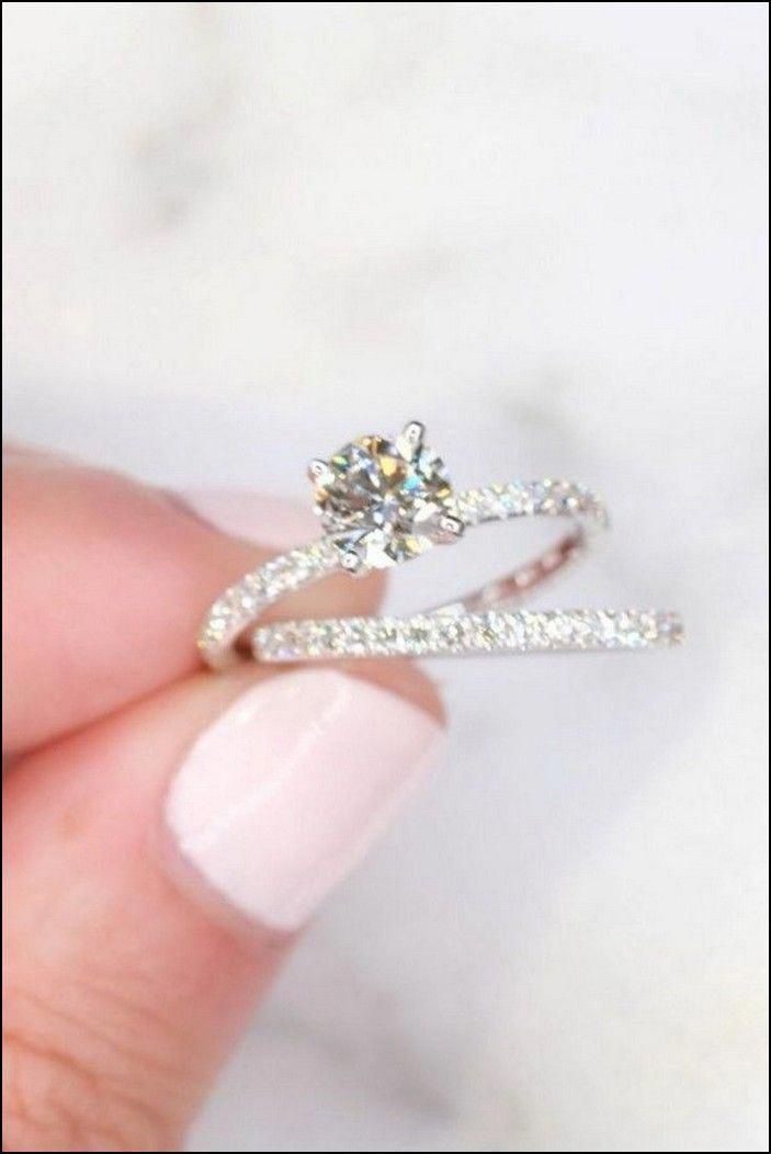 Art Deco Diamond Ring Vintage Rose Gold Curved Wedding Band Women