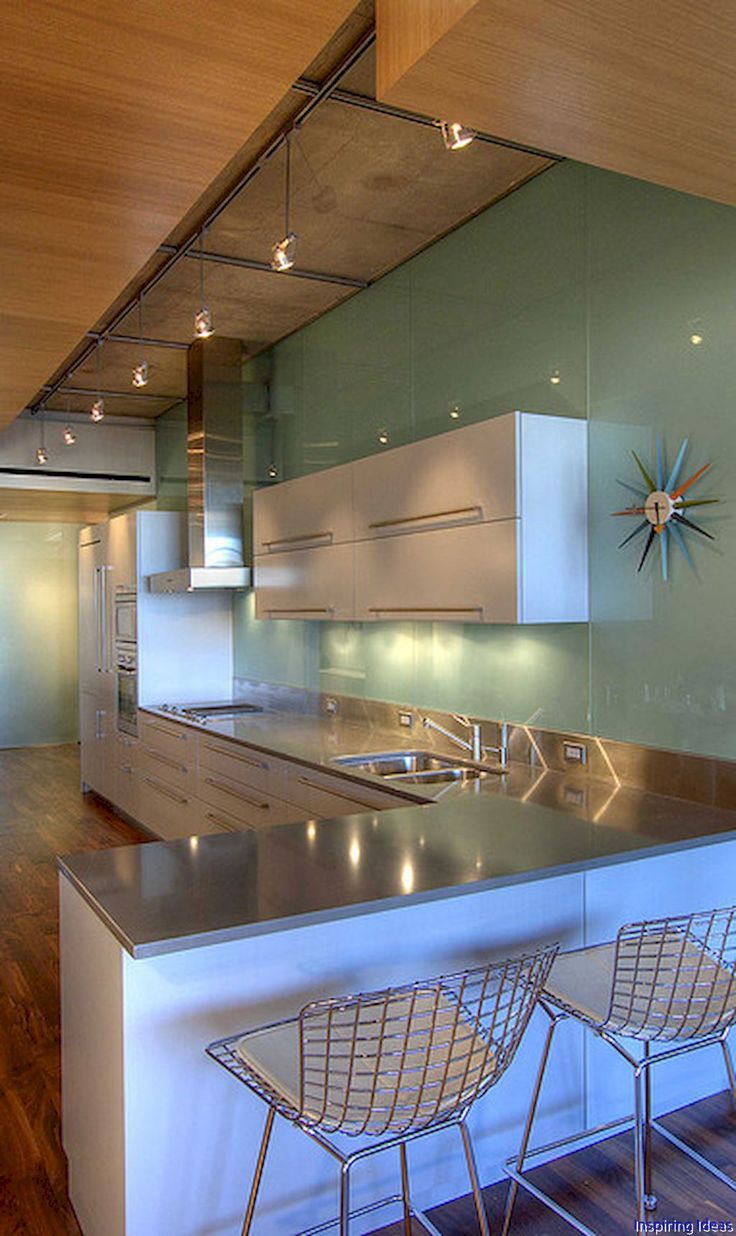 75 Stunning Midcentury Modern Kitchen Backsplash Design Ideas