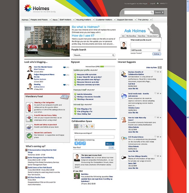 holmes the award winning intranet from glasgow housing association sharepoint - Sharepoint Design Ideas holmes the award winning intranet from glasgow housing association sharepoint - Sharepoint Design Ideas