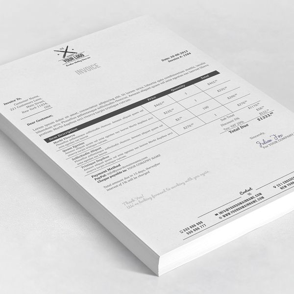 56 best invoice design images on Pinterest Invoice design - print an invoice 56 best invoice design images on Pinterest Invoice design - print an invoice