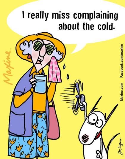 Pin by Brittany Buck on Maxine | Weather quotes, Funny weather, Hot