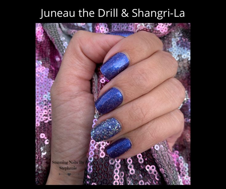 Juneau the Drill & ShangriLa Color street nails, Nail color combos Juneau the Drill & ShangriLa Color street nails, Nail color combos