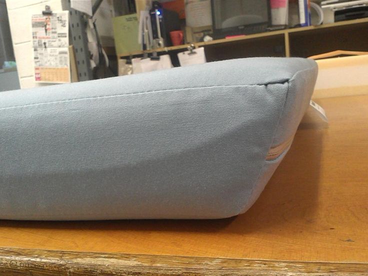 58 Best Foam Cushions: Garden Furniture Images On Pinterest Foam Outdoor foam cushion in Sunbrella mineral blue fabric #gardenseating #outdoorcushion #benchcushion - 58 Best Foam Cushions: Garden Furniture Images On Pinterest Foam