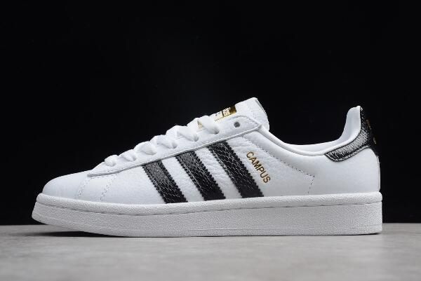 adidas Campus Unisex Street Style Leather Sneakers White Black CQ2074 in  2019 | Leather sneakers, Adidas campus, Sneakers