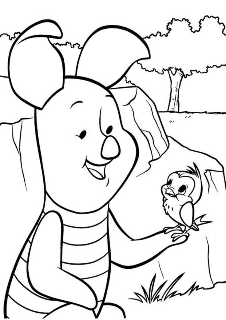 Free & Easy To Print Winnie the Pooh Coloring Pages