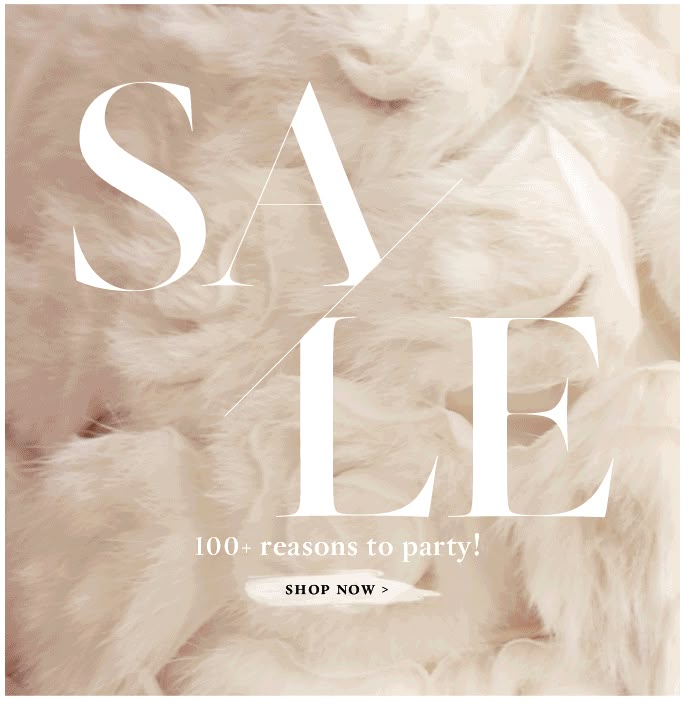 BHLDN - simple use of type & texture ...