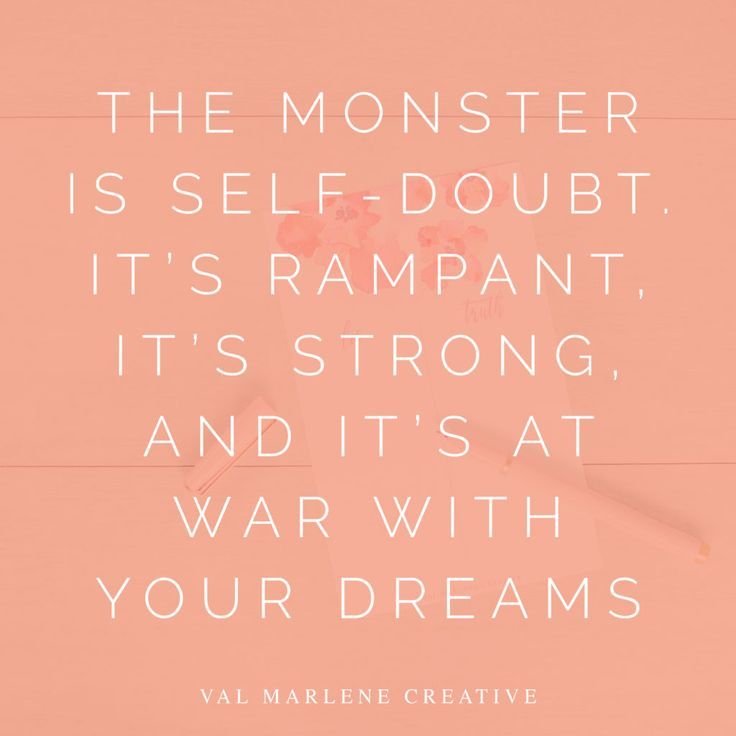 Fighting Self-Doubt | Overcoming fear, Photography business ...