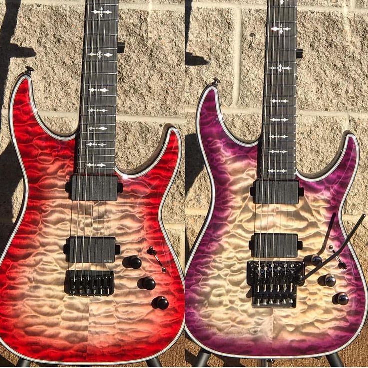 @schecterguitarsofficial Diamond Series Hellraiser Extreme C-1 & C ...