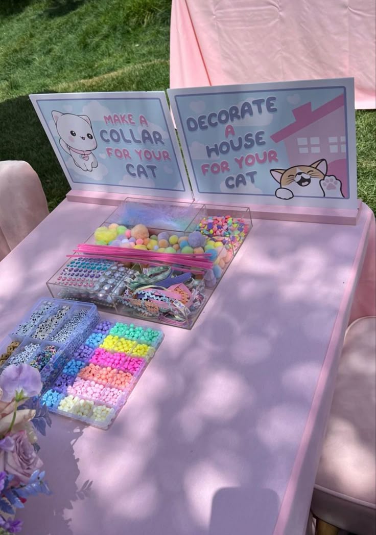 There Are Two Tables That Have Decorations On Them For The Cat And Dog amazing-gift-ideas-for-dog-lovers-and-their-lucky-four-legged-companion