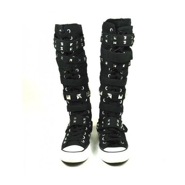 Live Cam Models - Online Now DailyShoes Women's Tall Canvas Lace Up Punk Sneaker Flat Knee High Boots Black. Sold by Shoescom. $ DailyShoes Women's Tall Canvas Lace Up Punk Sneaker Flat Knee High Boots Blue.