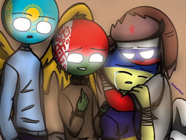 #countryhumans #kazakhstan #belarus #ukraine #russia ... #countryhumans #kazakhstan #belarus #ukraine #russia ...