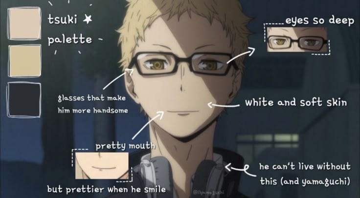 Pin by Midnight on • Haikyuu • | Tsukishima kei, Haikyuu tsukishima