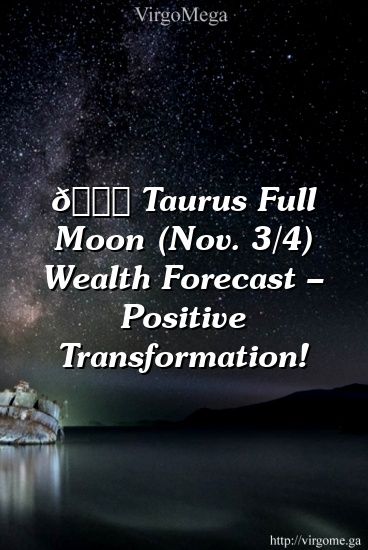 taurus astrology november 3