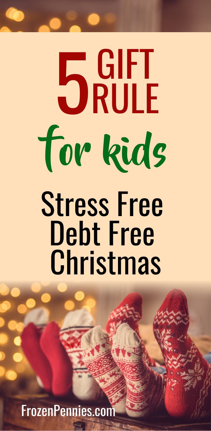 The 5 Gift Rule for Christmas Find Peace in the Holidays Christmas