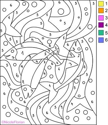coloring pages with numbers