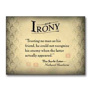 Hawthorne S Use Of Irony In Scarlet Letter Hawthorne S Use Of Irony In Scarlet Letter