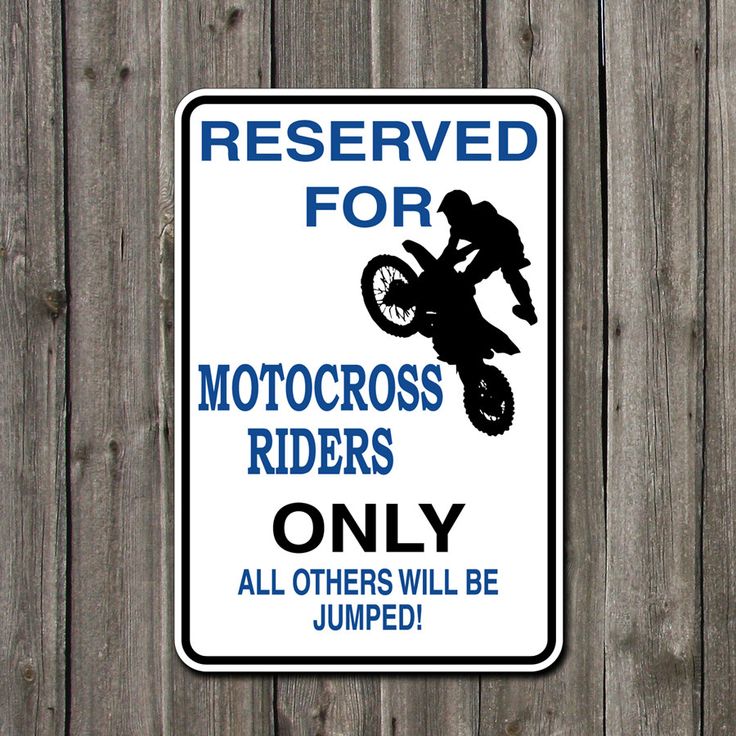 metal parking sign reserved for motocross by bluefoxgraphics 16 99 dirtbike party ideas great ideas for baby room