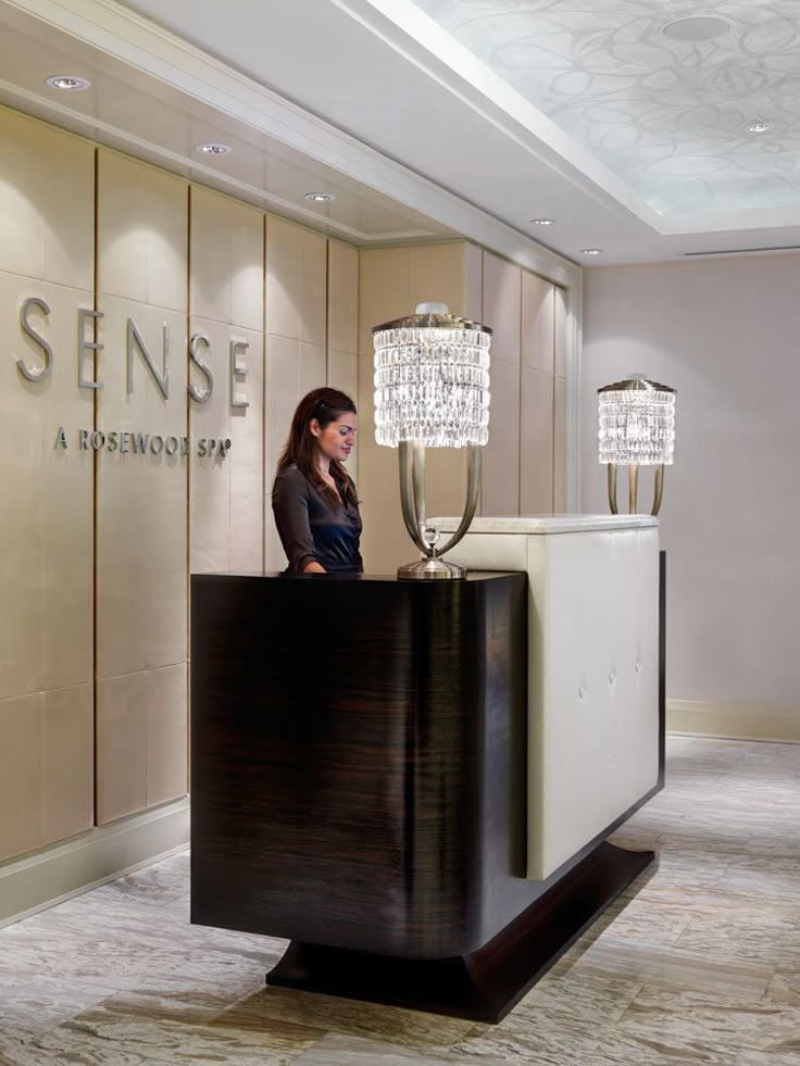 hotel receptionist desk