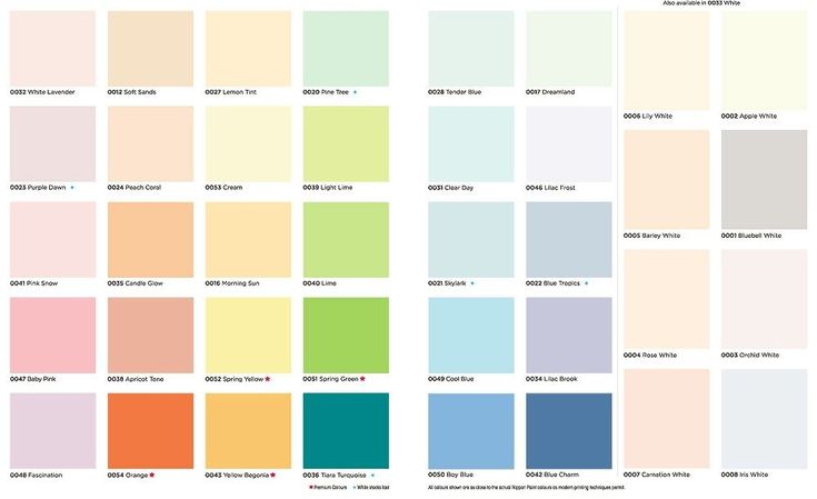 Ici Exterior Paint Color Chart