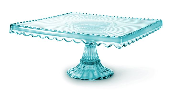 Loire Glass Square Cake Stand Loire Glass Square Cake Stand