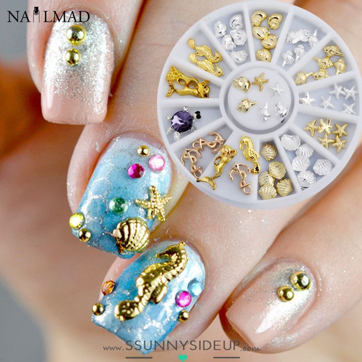 Best 20 Nail Studs Ideas On Pinterest Dot Designs 36pcs Metal Sea Horse Shell Nail Studs Gold Silver Starfish Art Decoration For Uv