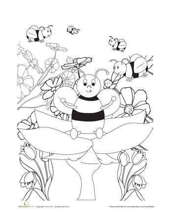 60 best bee coloring pages images on Pinterest | Coloring pages ... 60 best bee coloring pages images on Pinterest | Coloring pages ...