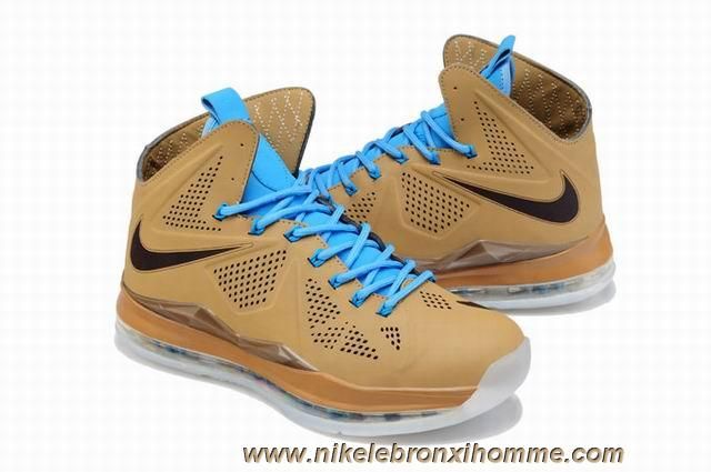 607078-200 Nike LeBron X QS EXT Hazelnut