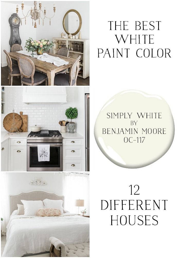 Simply White By Benjamin Moore The Best Paint Color The Best White Paint Color Simply By Benjamin Moore So Much Better With Age This Colour Is Hands Down My Favourite Neutral To