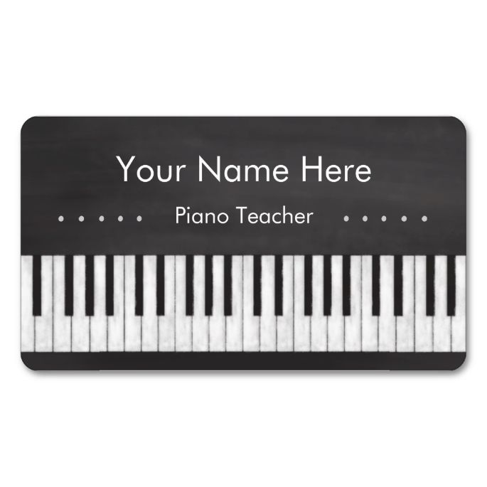 music business cards