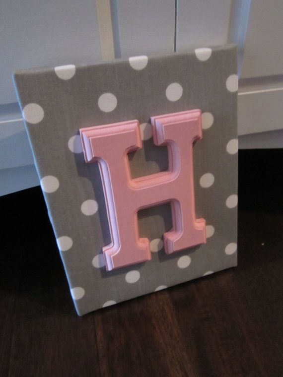 Wall Canvas Letters Nursery Decor Wooden Wall Canvas Letters Nursery Decor Wooden Personalized Art Pink Chevron