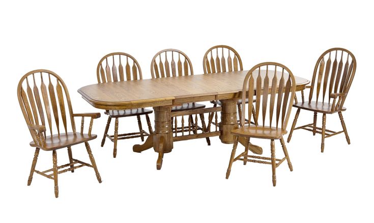 Classic Oak 7pc Formica Top Dining Room By Intercon At Wayside Furniture Table Trestle Tables Sets - Wayside Outdoor Furniture Classic Oak 7pc Formica Top Dining Room By Intercon At Wayside Furniture Table Trestle Tables Sets - Wayside Outdoor Furniture